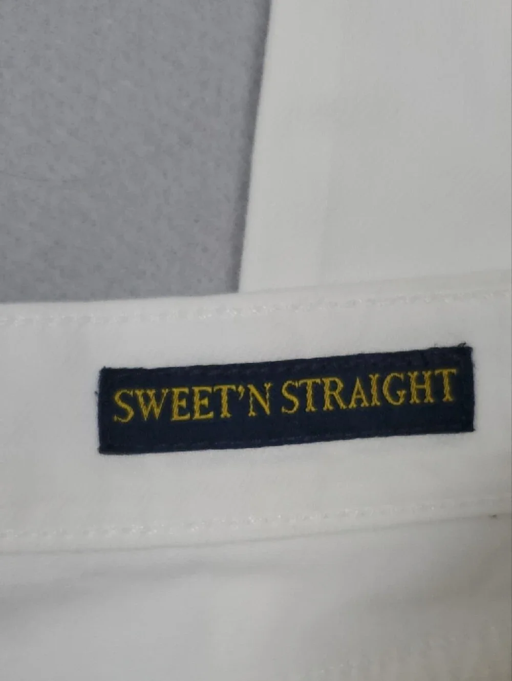 Lucky Brand White Men’s Straight Jeans